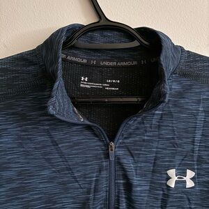 Under Armour Men's Dark Blue Performance Zip